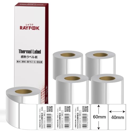 感熱ラベル シール サーマルラベル 100x150mm 10巻3500枚 Amazon.co.jp: RAYFOOK 感熱ラベルシール 80×50mm 2880枚【960枚